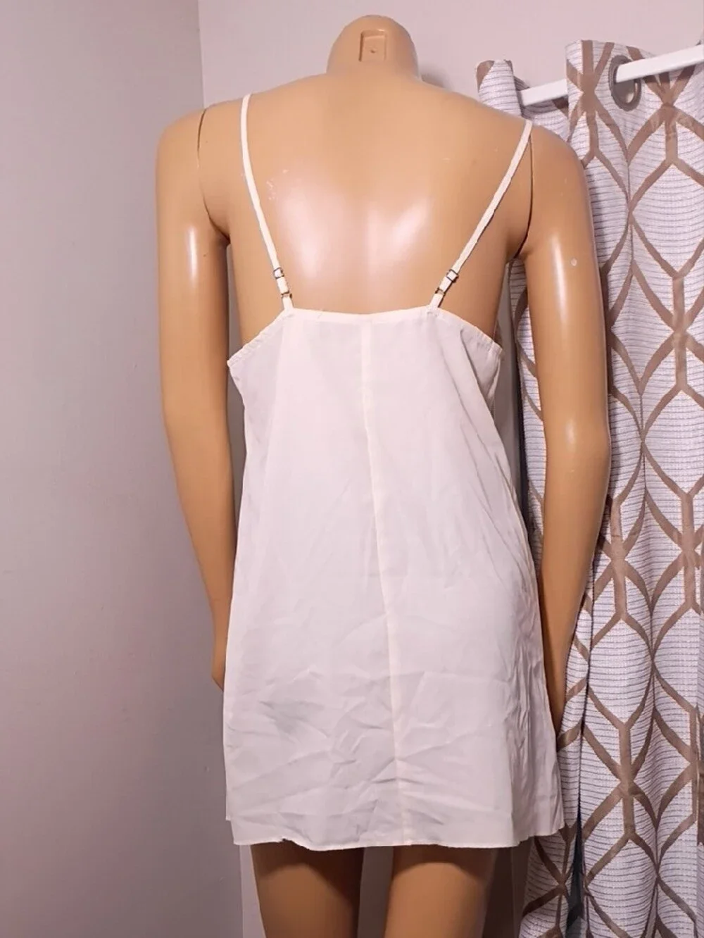 Free‎ People Cream V-Neck Slip Dress